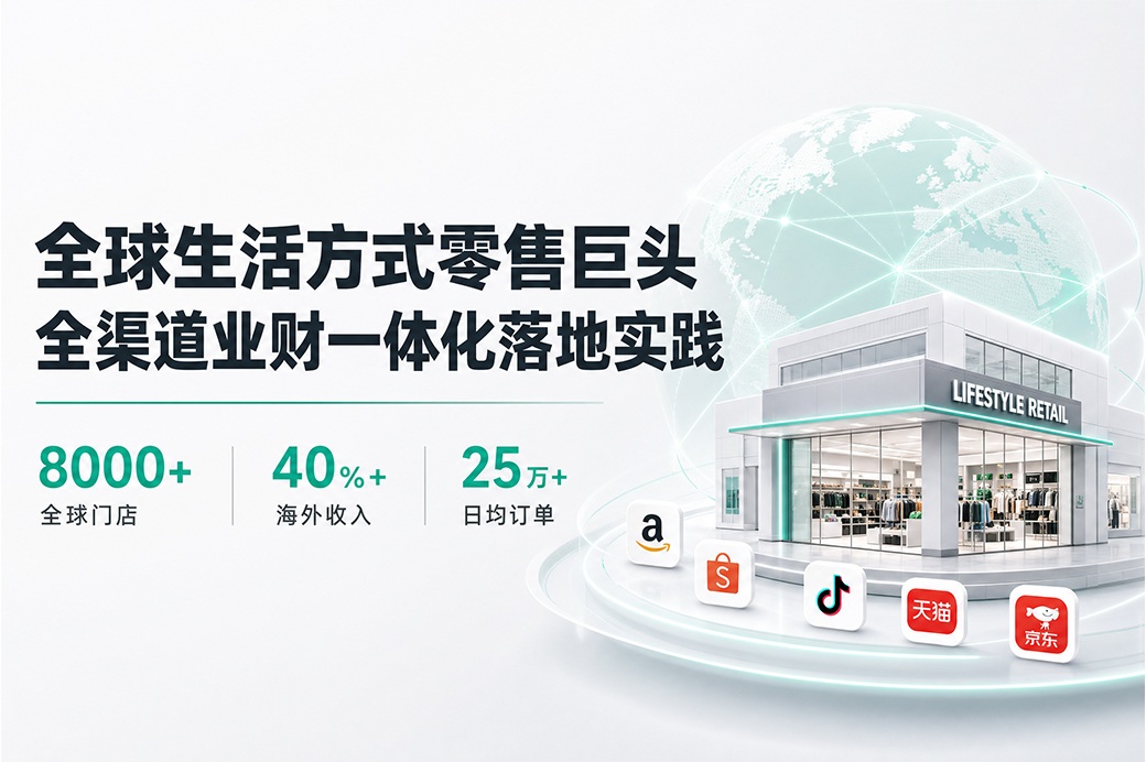 巨益及核标杆案例｜全球生活方式零售巨头全渠道业财一体化落地实践  