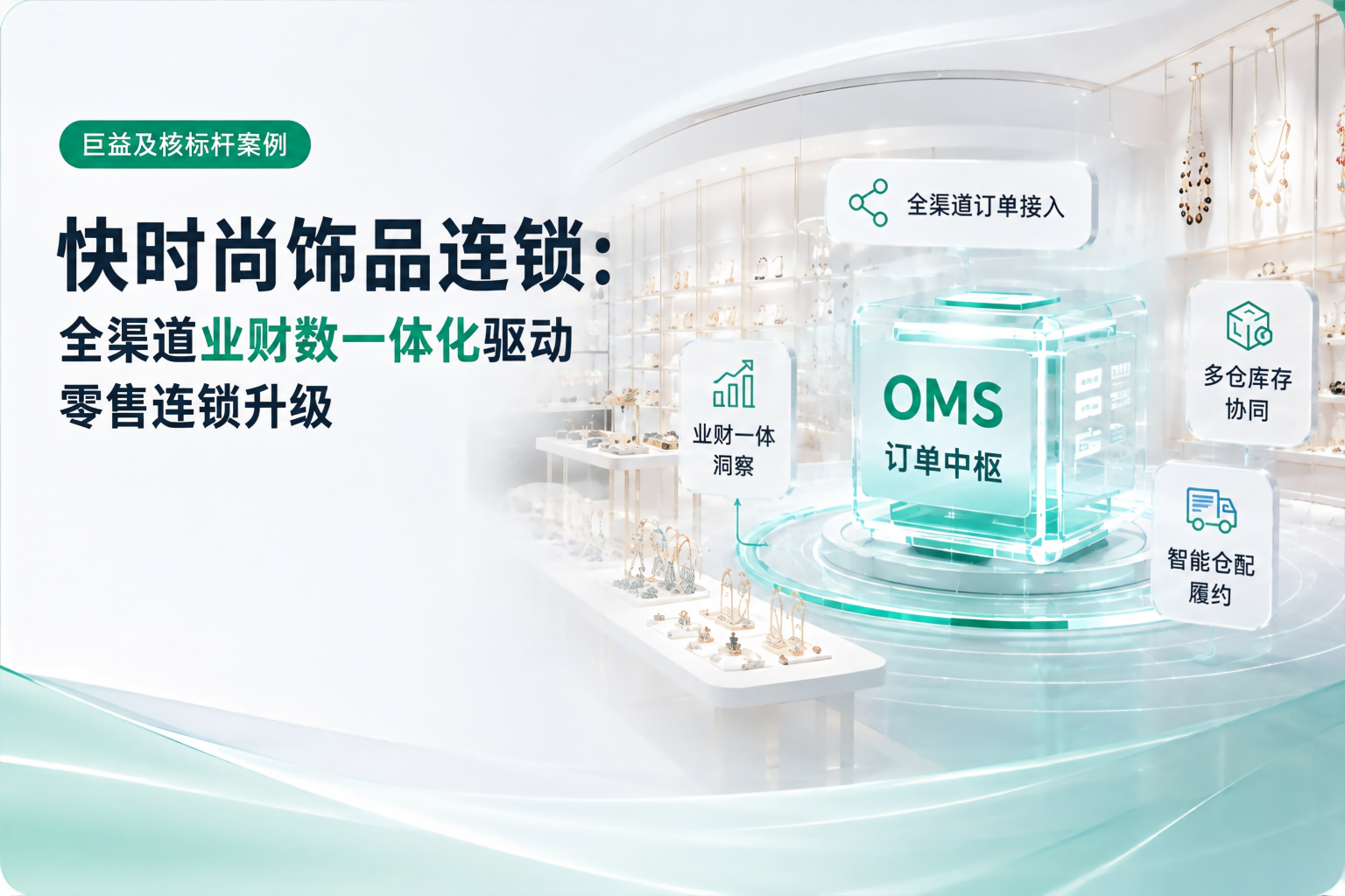 巨益及核标杆案例｜快时尚饰品连锁：全渠道业财数一体化驱动零售连锁升级 